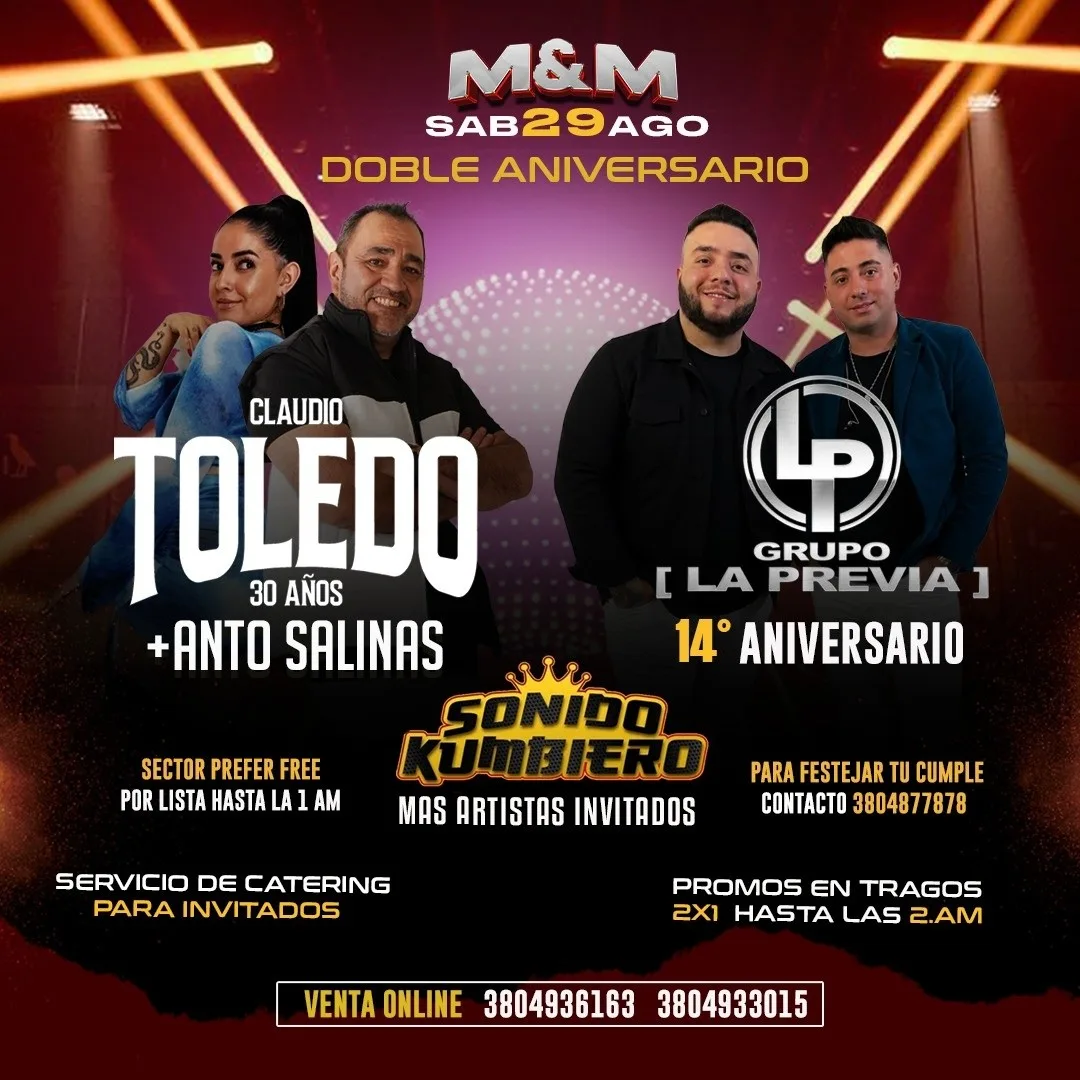 CLAUDIO TOLEDO + GRUPO LA PREVIA